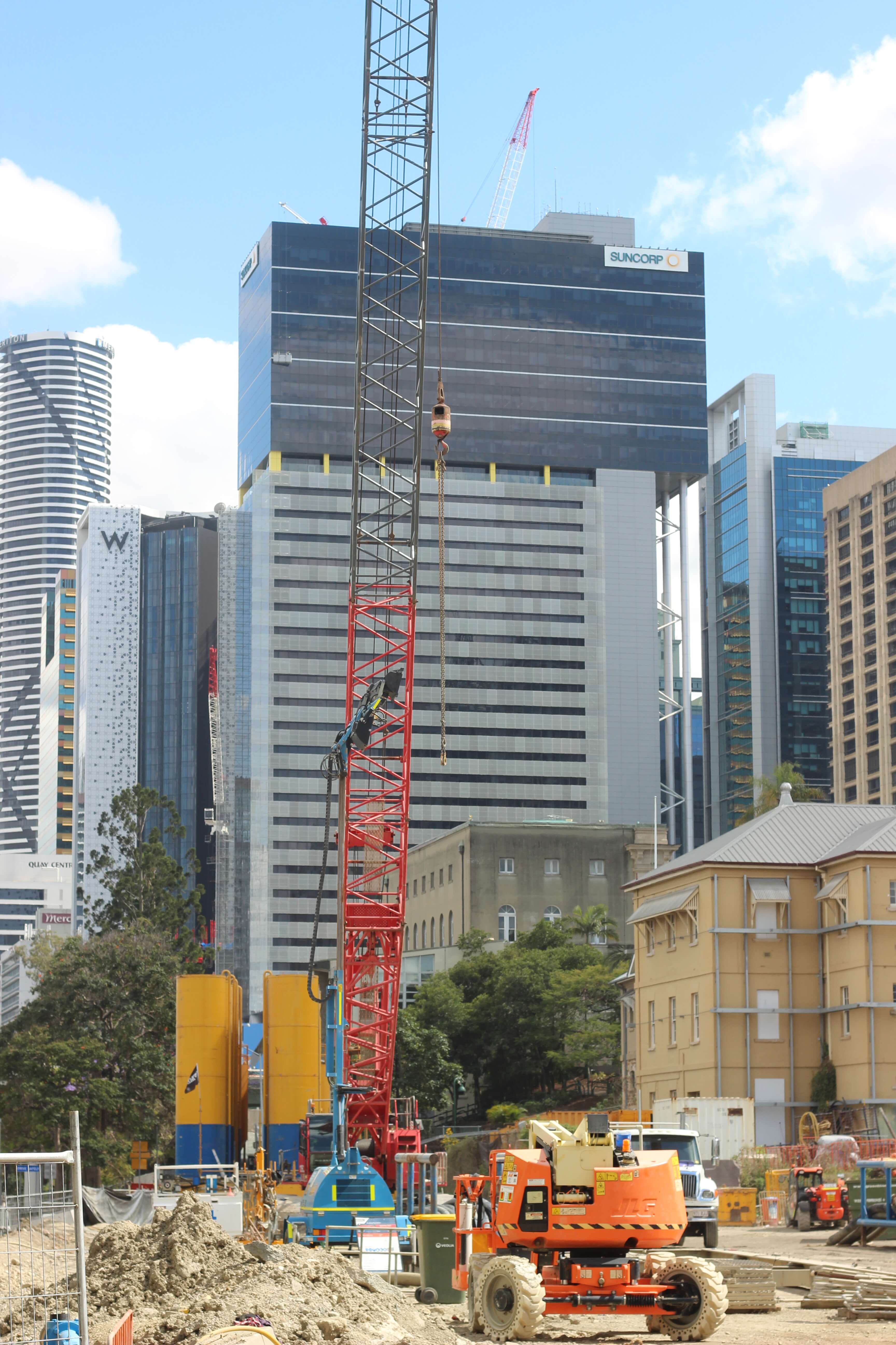 Excavation And Shoring September 2018 Queen S Wharf Brisbane